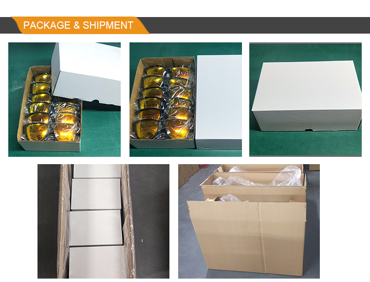Triangle folding handmade glasses box can be customized logo sunglasses glasses frame case for wholesale