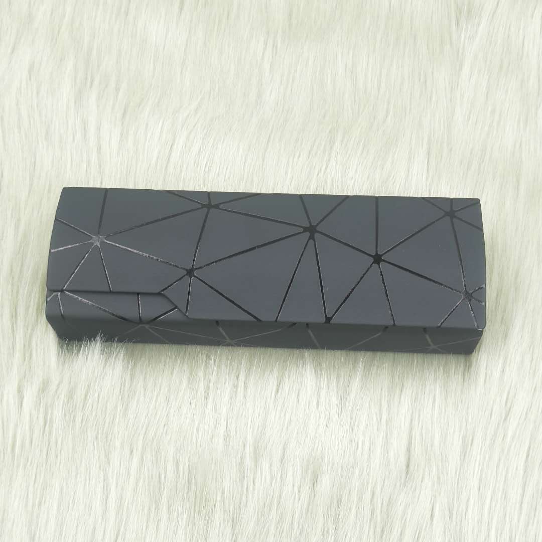 2020 Wholesale box square myopia optical glasses case antique compression eyewear case with customized logo