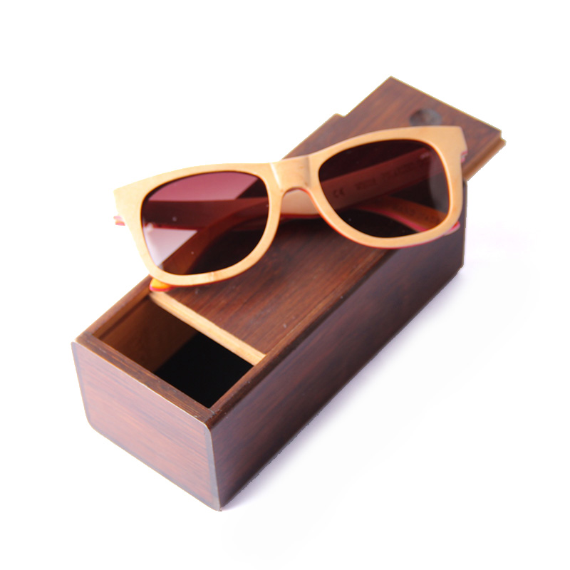 Factory directly bamboo sunglasses box glasses with high quality