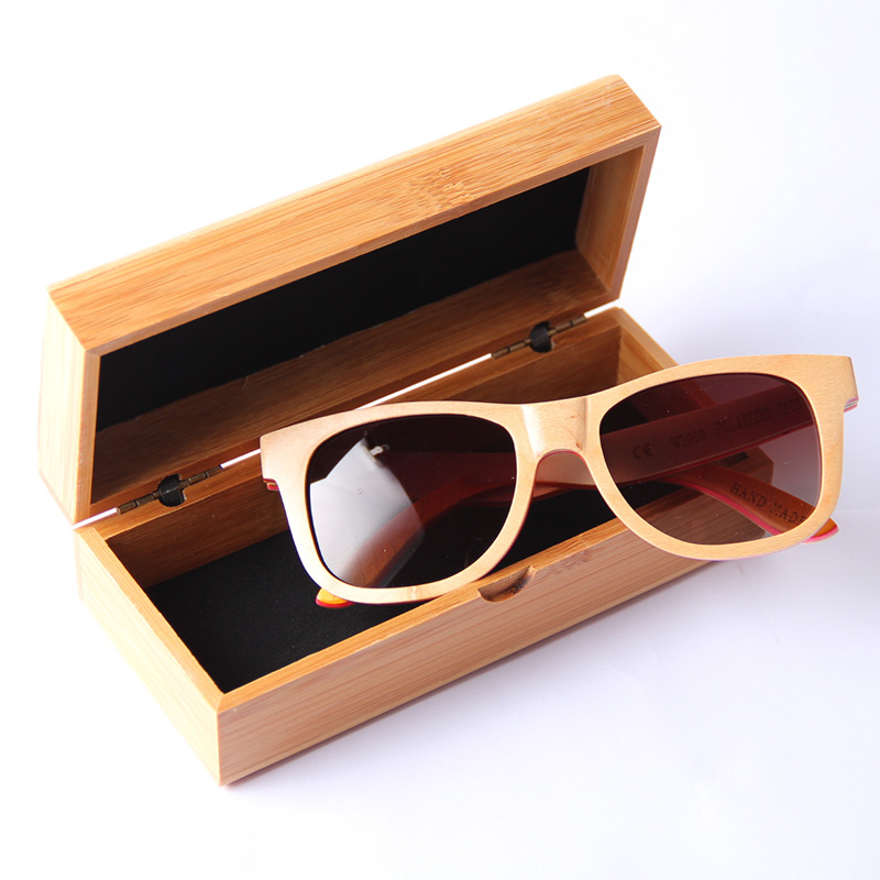 Hot selling case bamboo box for sunglasses and glasses