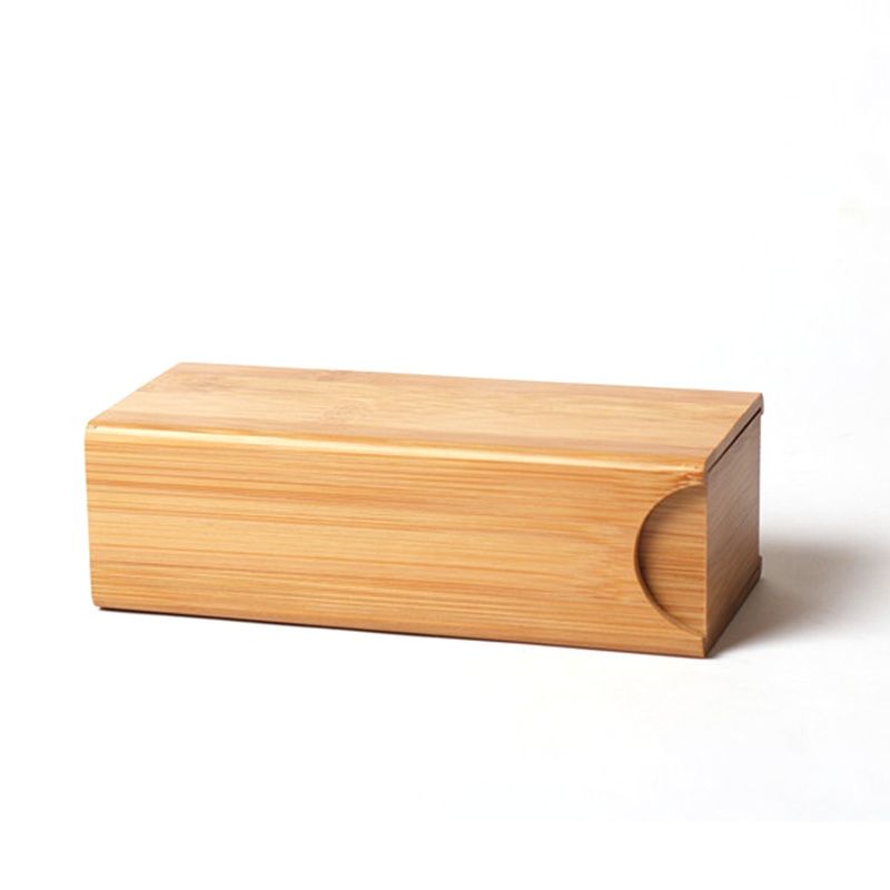 2019 new design bamboo sunglasses box glasses case with wholesale price