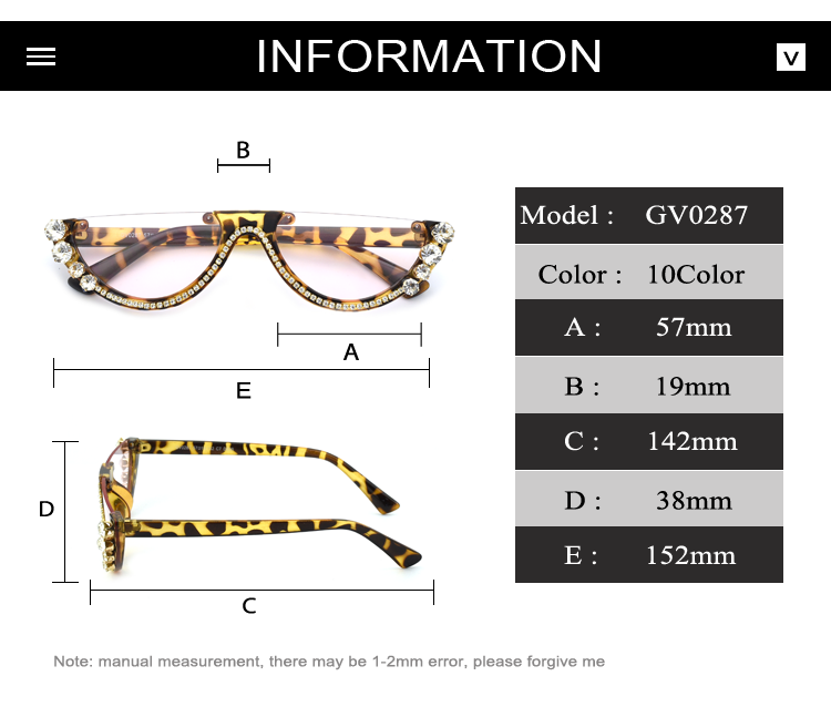 2020 diamond fashion sunglasses