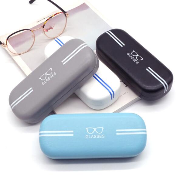 0809 case 2021 new male glasses case female creative personality sunglasses case big frame iron box glasses case