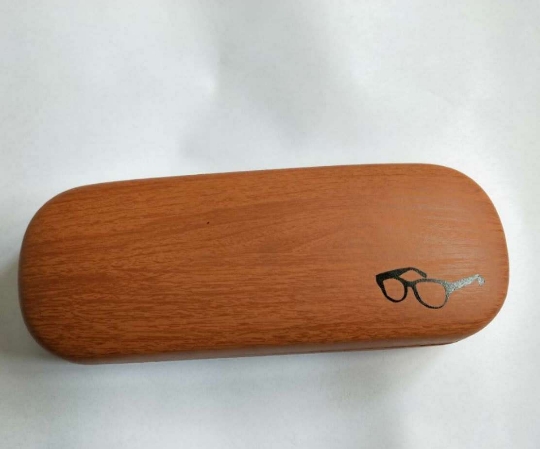 f--009 2021 wholesale wooden pattern optical glasses case sunglasses case