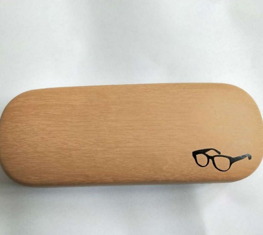 f--009 2021 wholesale wooden pattern optical glasses case sunglasses case