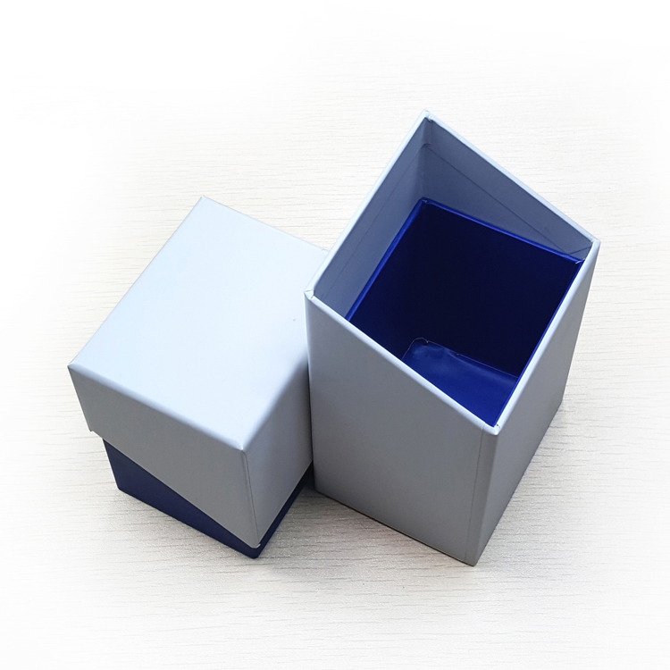 02011 paper box Top quality fancy custom paper light blue luxury bracelet ring gift box paper packaging boxes