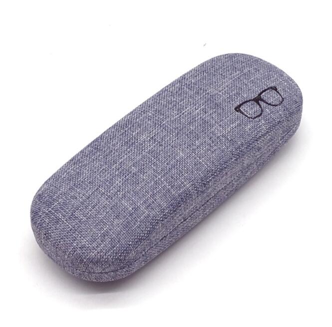 1986 case 2021 recyclable linen tin box myopia glasses case with customize logo