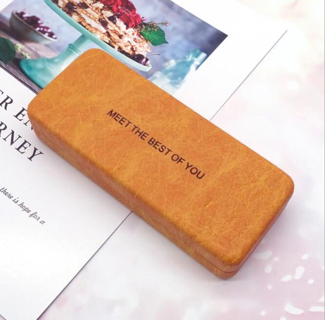 5412 case 2021 square fold iron box fashion big frame glasses case ladies sunglasses glasses case