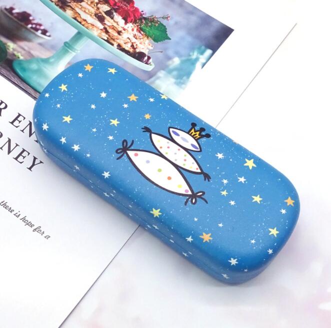 2403 case 2021 new cartoon star children glasses case fashion big frame student glasses storage box sunglasses case