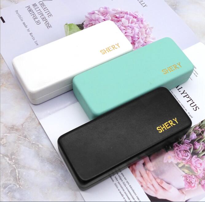 54-1 case 2021 oversize glasses case iron sunglasses case big frame metal myopia box