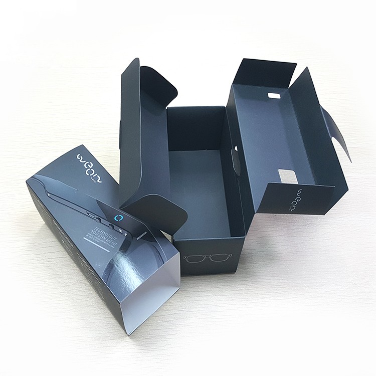 04007 paper box 2021 Low Price custom packing box paper sunglasses fold boxes cardboard packaging for glasses