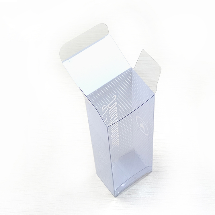 04014 pvc box 2021 Cheap price OEM transparent folding pvc gift box custom cosmetic perfume packaging case with clear window