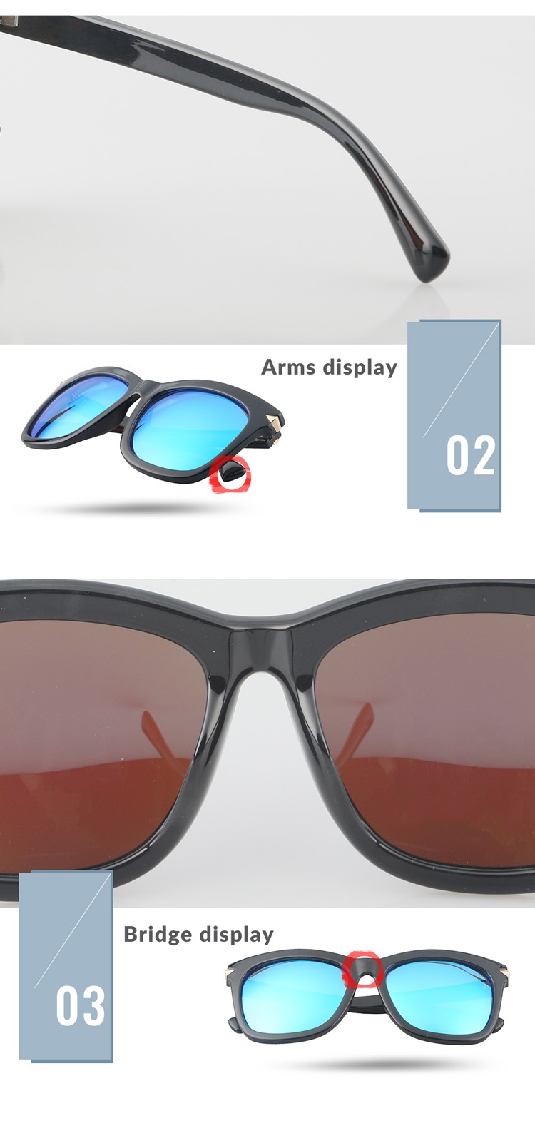 YZ-5730 Hot-selling high-quality new fashion polarized sunglasses in 2021