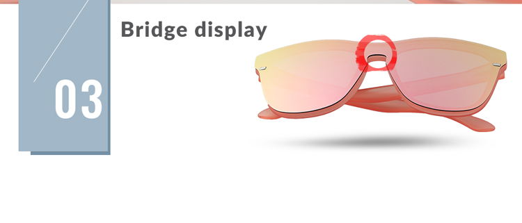 ZH-933 2021 new high-quality color focus sunglasses with pink lenses