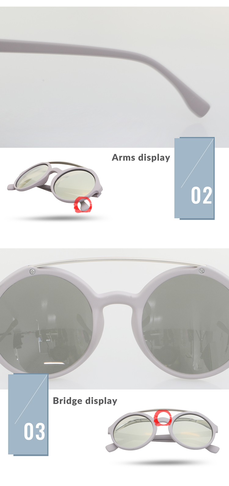YZ-5807 PC sunglasses 2021 Fashion Hot Selling High quality polarized sunglasses