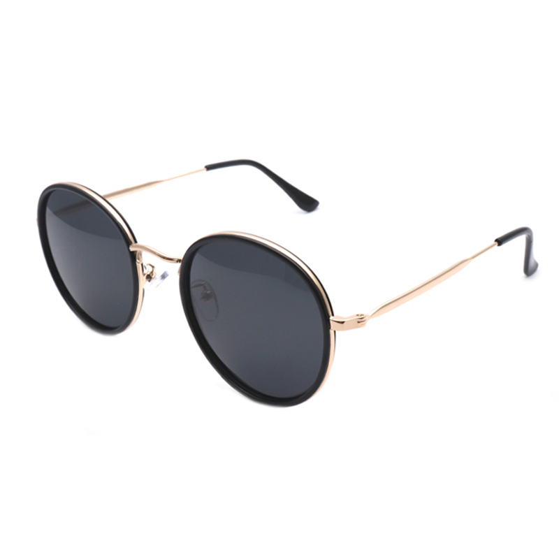 YZ-5977 Metal sunglasses 2021 Women's hot-selling large frame atmospheric polarized sunglasses in 2020