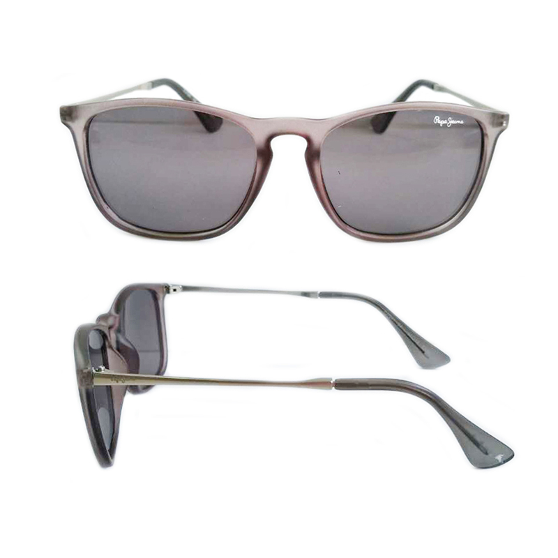 YZ-5955 PC and metal sunglasses 2021 custom retro women cat eye polarized sunglasses