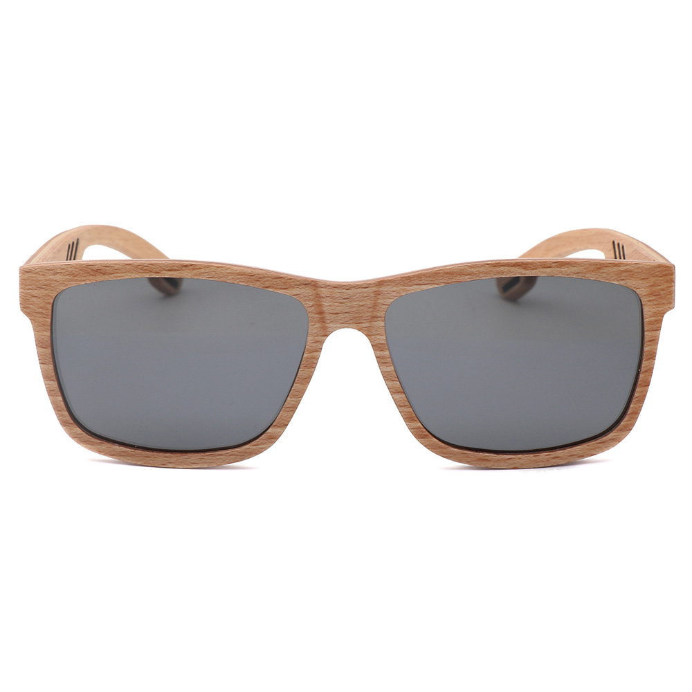 (RTS) SQ-56300-2 bamboo sunglasses 2021 high-quality biodegradable sunglasses bamboo for men and women shading