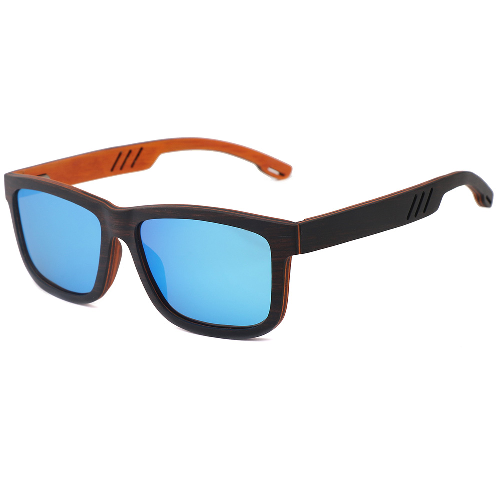 (RTS) SQ-56300 bamboo sunglasses 2021 Well Designed bamboo sunglasses with good price