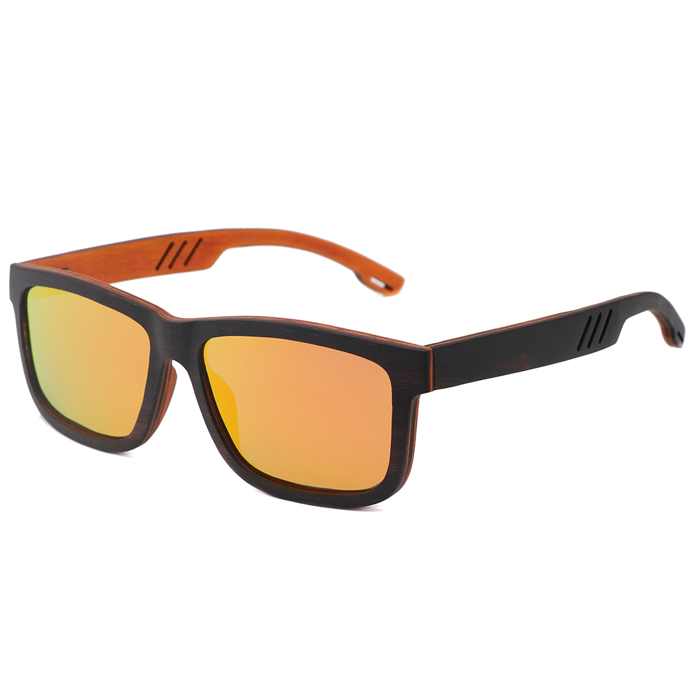 (RTS) SQ-56300 bamboo sunglasses 2021 Well Designed bamboo sunglasses with good price