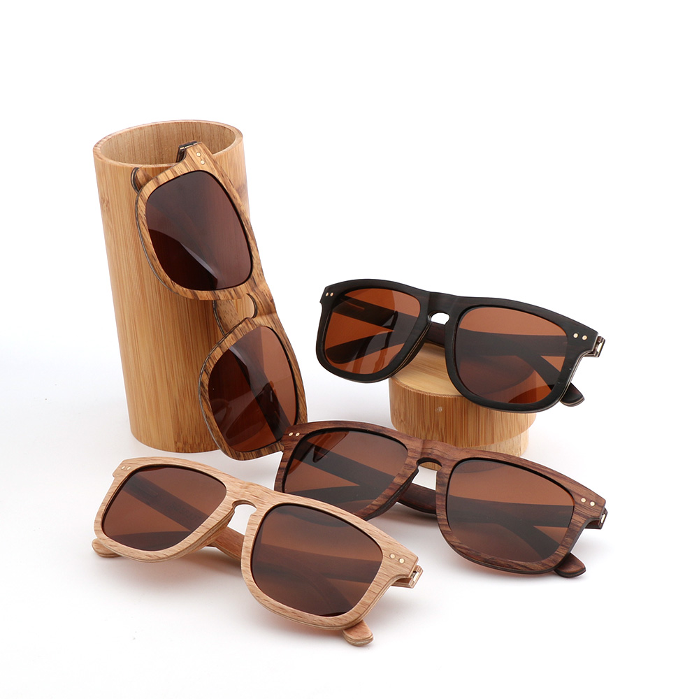 (RTS) SQ-56337 wooden sunglasses 2021 2018 new style bamboo sunglasses woman For Factory Supplier