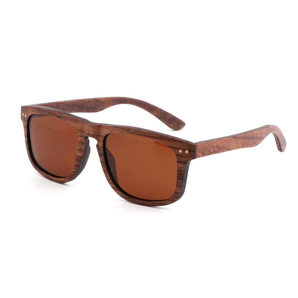 (RTS) SQ-56337 wooden sunglasses 2021 2018 new style bamboo sunglasses woman For Factory Supplier