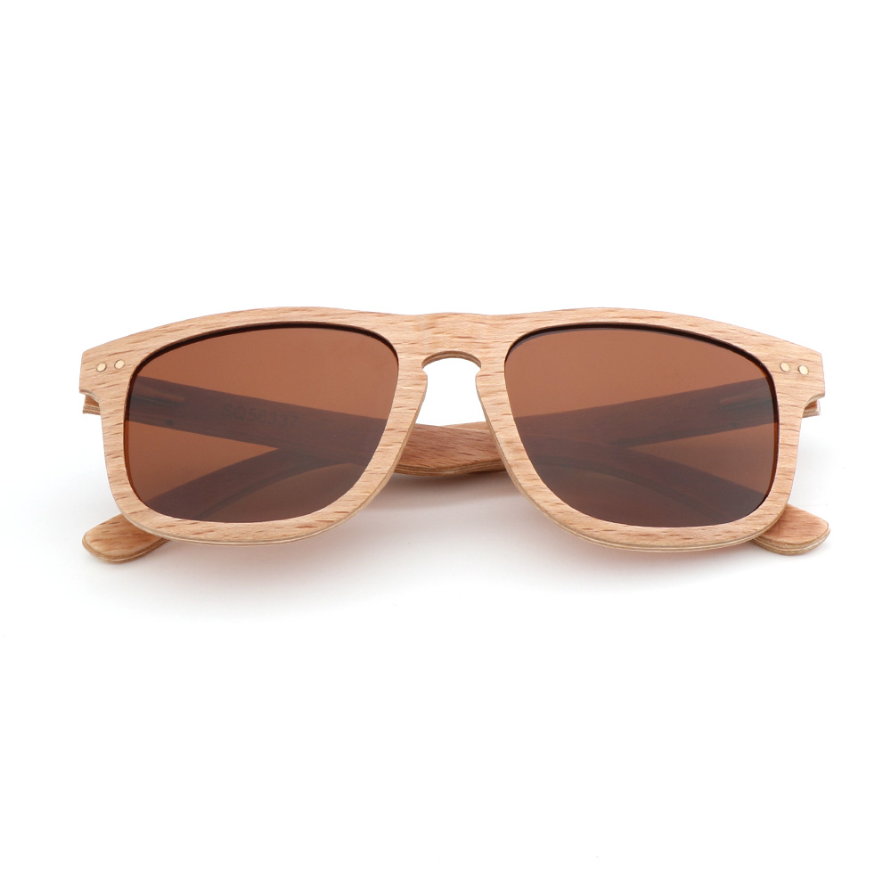 (RTS) SQ-56337 wooden sunglasses 2021 2018 new style bamboo sunglasses woman For Factory Supplier