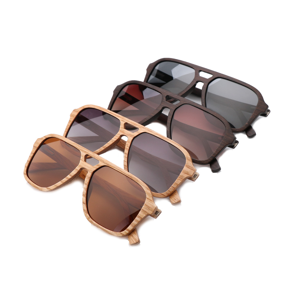 (RTS) SQ-56336 wooden sunglasses 2021 Most selling items colorful outdoor sport wooden sunglasses with Quality Assurance