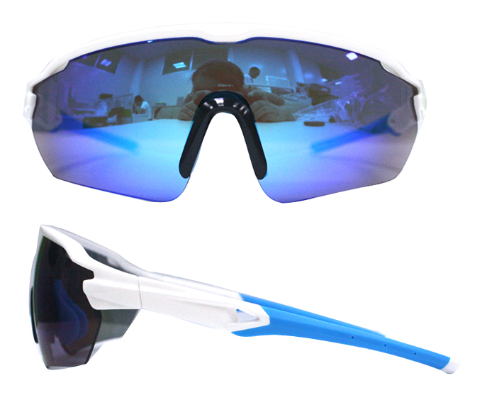 P010132X C1 TR90 sports sunglasses 2021 new hot sale UV400 new outdoor sports men's cycling sunglasses