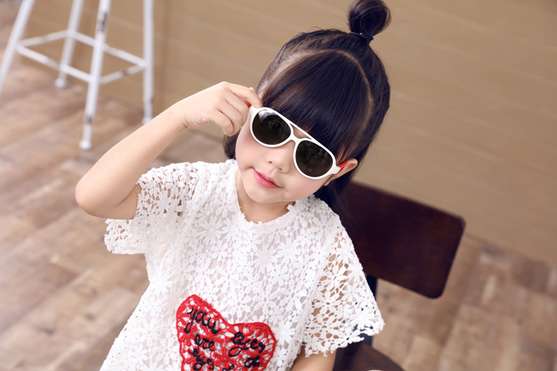 (RTS) SB-843 children sunglasses Women new vintage rectangular frame UV400 retro frame  sunglasses