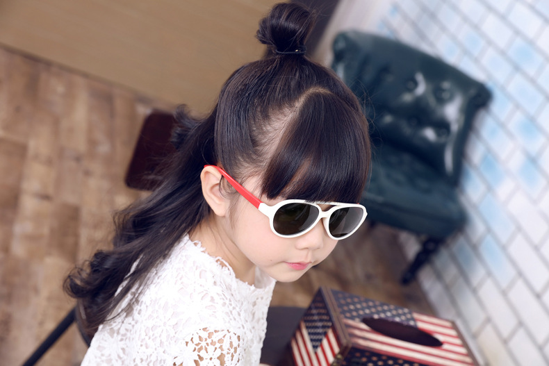 (RTS) SB-843 children sunglasses Women new vintage rectangular frame UV400 retro frame  sunglasses