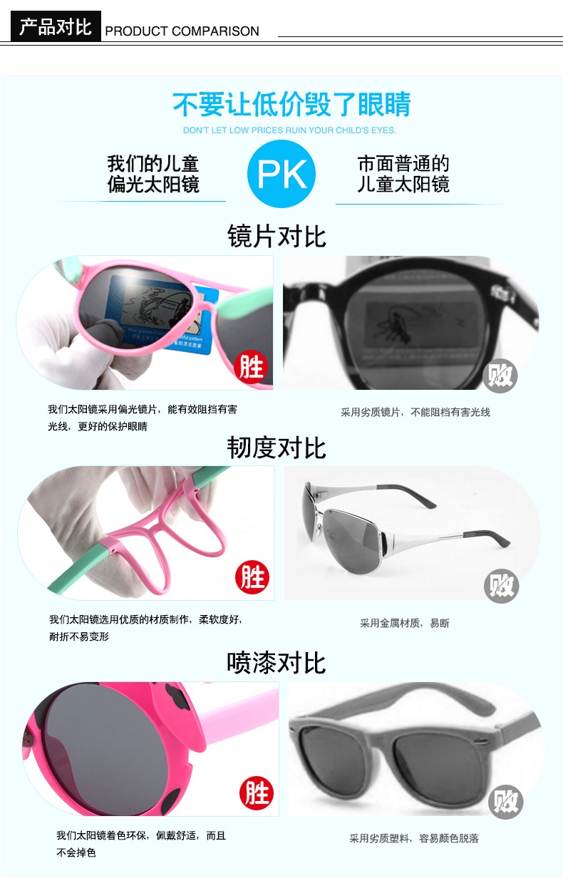 (RTS) SB-S8235 children sunglasses High quality children's baby sunglasses fashion baby sunglasses