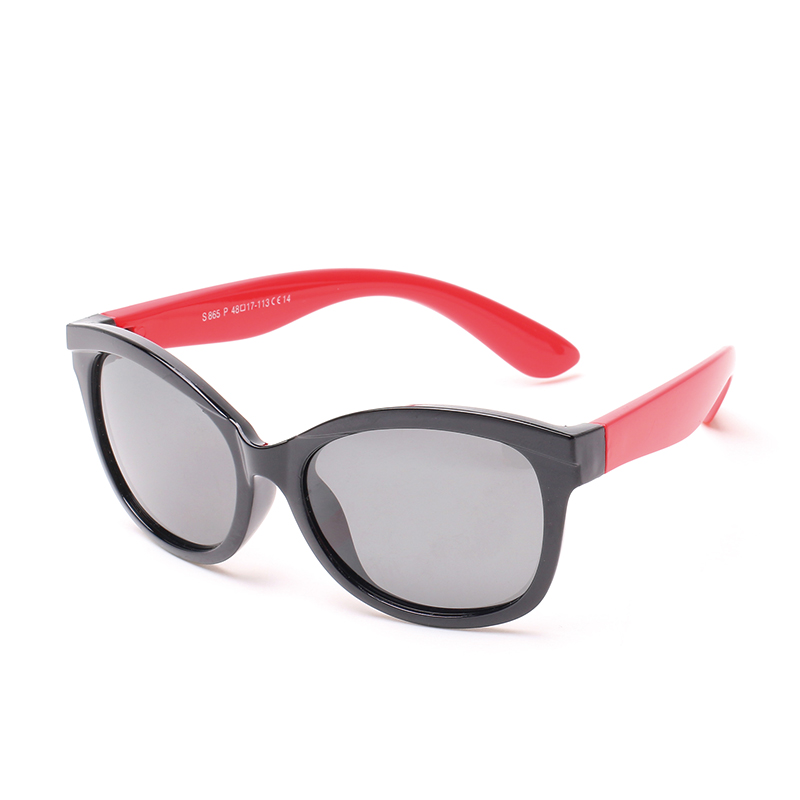 (RTS) SB-865 children sunglasses New designer square candy color children's large frame sunglasses