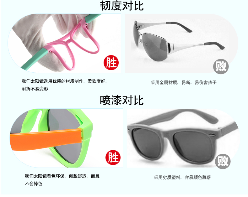 (RTS) SB-865 children sunglasses New designer square candy color children's large frame sunglasses