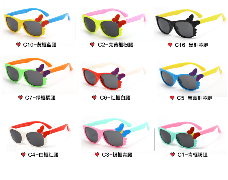 (RTS) SB-S8170 children sunglasses 2021 cute girls sunglasses logo custom polarized kids sun glass