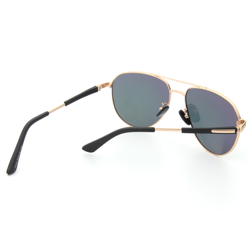 (RTS) SB-1020 men sunglasses hot sale fashion round metal frame polarized sunglasses
