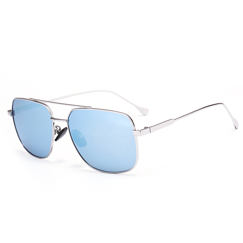 (RTS) SB-1121 men sunglasses Hot selling men and women gradient color lens square metal sunglasses