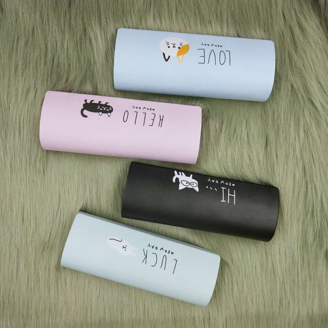 2020 New creative handmade glasses box digital printed semicircular glasses box myopia frame glasses case 2020 New creative handmade glasses box digital printed semicircular glasses box myopia frame glasses case