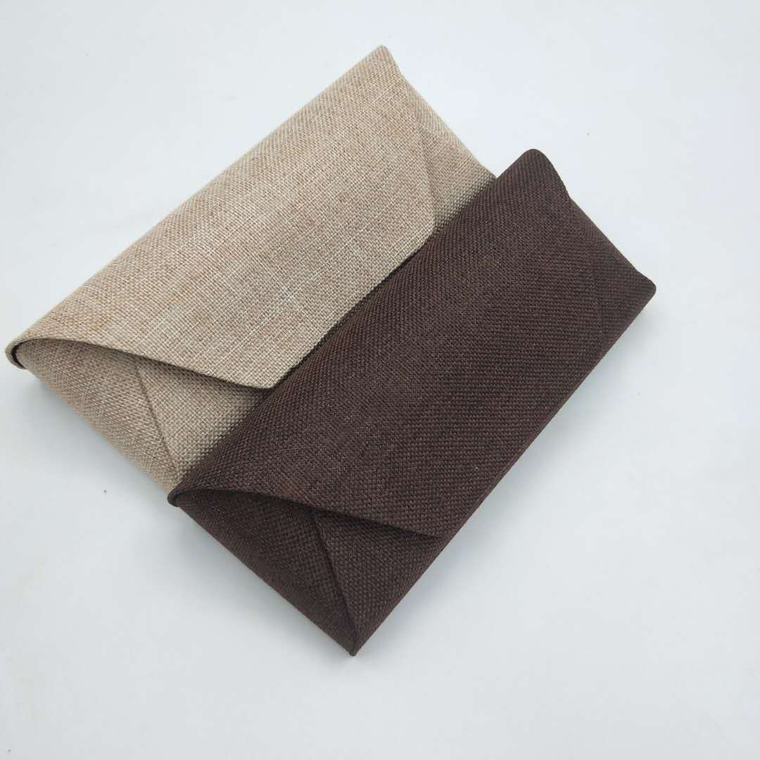 039 case 2021 hot sale eco-friendly folding linen glasses sunglasses glasses case