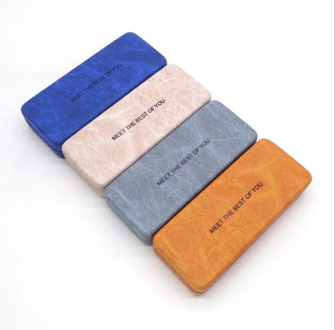 5412 case 2021 square fold iron box fashion big frame glasses case ladies sunglasses glasses case