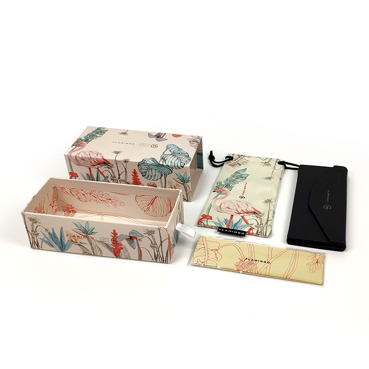 02042 paper box Custom printed logo drawer box cardboard sliding lid gift packaging printing box