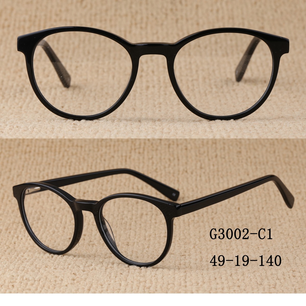 (RTS) GS-G3002 acetate glasses 2020 new unisex men women acetate ultra light optical eyewear glasses frames
