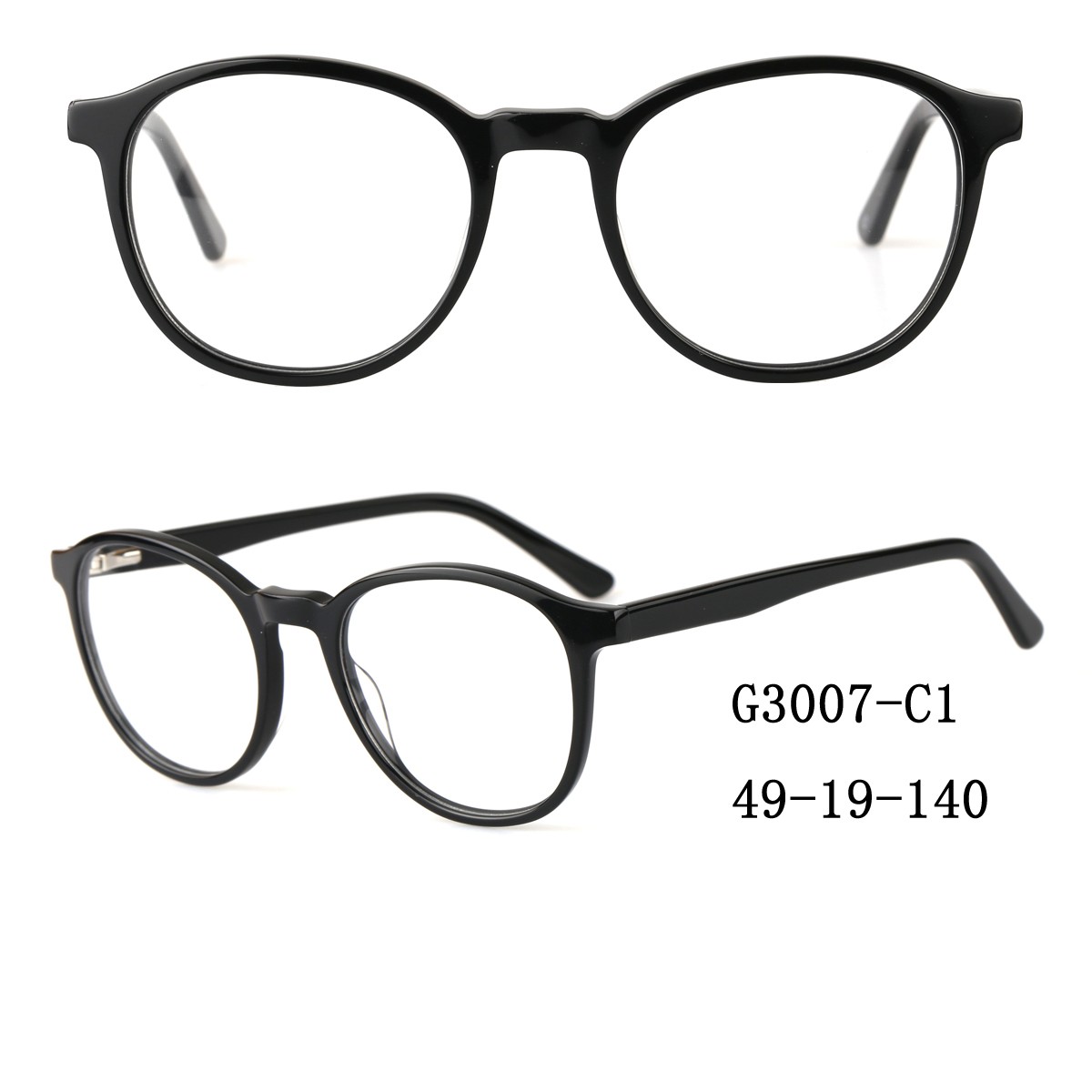 (RTS) GS-G3007 acetate glasses 2021 stock quantity colorful acetate reading glasses with cheapest price