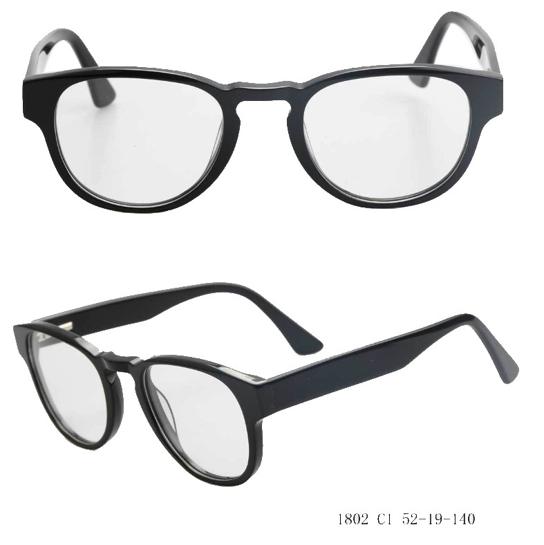 (RTS) GS-1802 acetate glasses 2021 new hot-selling acetate spectacle frame reading glasses