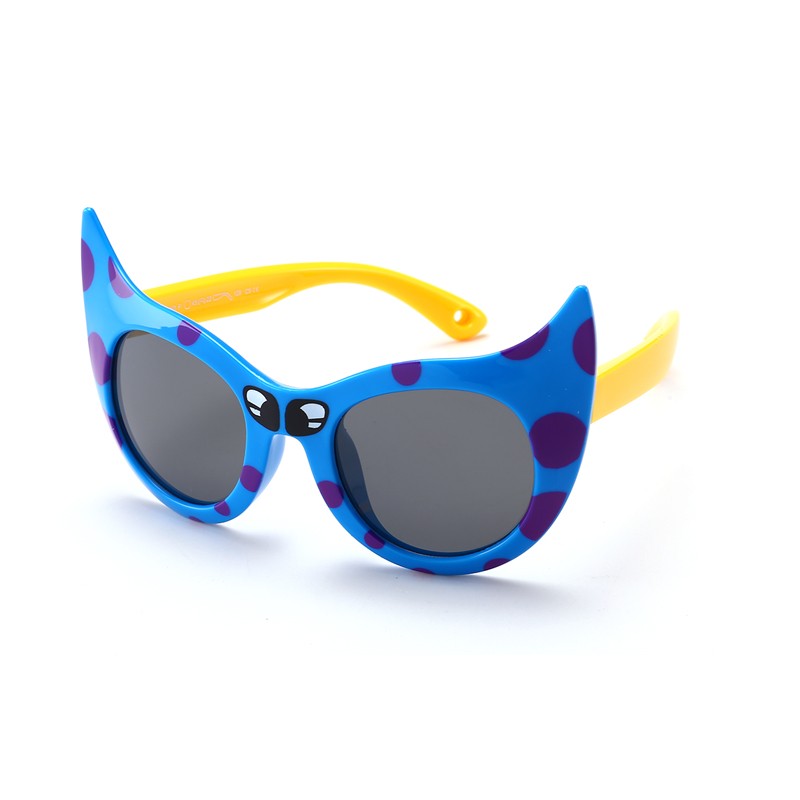 (RTS) SB-S8180 children sunglasses 2021 wholesale baby kids sunglasses oval sapphire blue red girls sunglasses