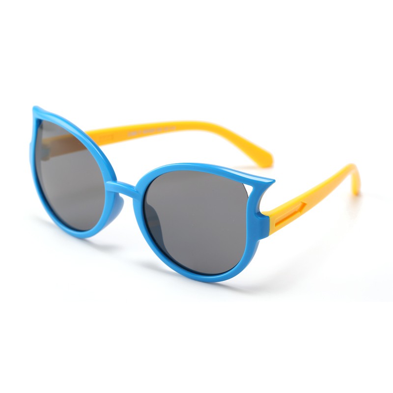 (RTS) SB-890 children sunglasses 2021 modern fashion cat teenager sunglasses, discoloration, passed CE certification