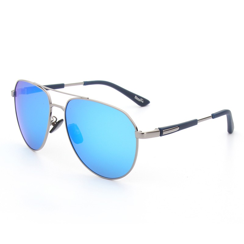 (RTS) SB-1020 men sunglasses hot sale fashion round metal frame polarized sunglasses