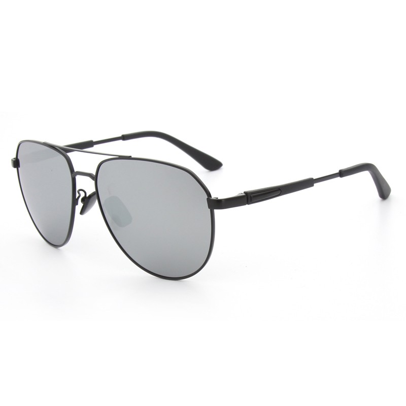 (RTS) SB-1020 men sunglasses hot sale fashion round metal frame polarized sunglasses